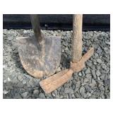 PICK AXE & SHOVEL