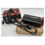 2 BATTERY CHARGERS