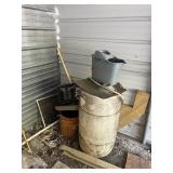 Barrel and buckets
