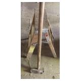 2ft Step ladder and sledge splitter