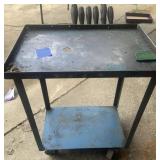 Mechanic cart with screwdrivers