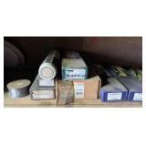 Shelf Contents, welding rods, and materials