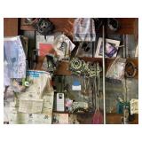 Everything pictured on wall
