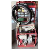BE 2' fire hose and pump