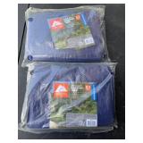 (2)  6x8 tarps