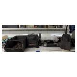 Misc. Hydraulic parts, gearbox, hoses