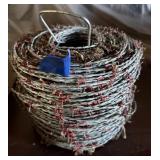 Roll of barbed wire