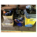 Misc items on shelf