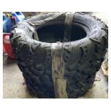 (2) AT-26 x 10-14 tires