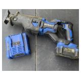Kobalt saw saw, batteries and charger