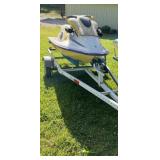 Seadoo XP Rotax powered jet ski with trailer