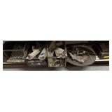 Toolbox slides, metal blade, and pulley