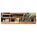 Gas pipe and fluorescent tube lights