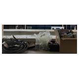 (5) Dryer cords and items on shelf