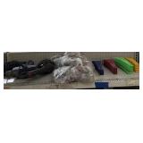 (3) electric drills, scrappers and light fixtures