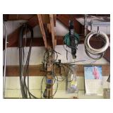 Items picutred on wall