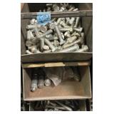 (3) bins of assorted bolts