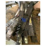 Assorted lawn mower blades