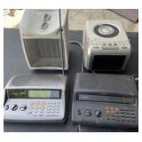 Weather alert radio, CD player, radio lot