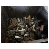 Assorted industrial casters