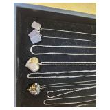 ESTATE STERLING NECKLACES!! 7X BID.