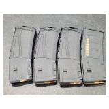 LOADED AR/15 30 ROUND MAGAZINES!! 4X BID