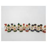 GOLDEN SNOW GLOBE ORNAMENTS!!