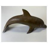 VINTAGE BRASS DOLPHIN!!