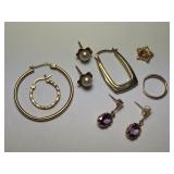 10KT GOLD JEWELRY LOT!!