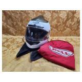 BELL QUALIFIER DLX FRESH AIR,  COMMS HELMET!!
