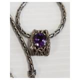 DESIGNER SIGNED "EFFY" AMETHYST NECKLACE!!
