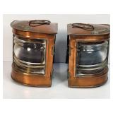 ANTIQUE NAUTICAL NAVIGATION LIGHTS!! 2X BID.