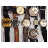 RARE EARLY VINTAGE TIMEX WATCH LOT!! 8 X THE BID.