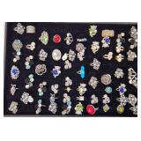 COSTUME JEWELRY RINGS!!
