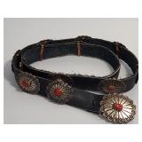 "WILSON BEGAY CONCHO BELT!!