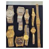 VINTAGE SEIKO WATCHES!! 9 X BID.