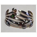 "THE SHOW STOPPER" STERLING CUFF BRACELET!!