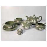 ANTIQUE WEDGEWOOD "GREEN JASPER"