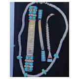 NATIVE AMERICAN WATCH CUFFS!! 4 X BID