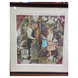 MEGA RARE NORMAN ROCKWELL "ARTIST PROOF"!!