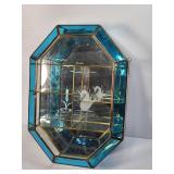 STAINED GLASS WALL CURIO!!
