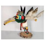 NATIVE AMERICAN SIGNED KACHINA!!