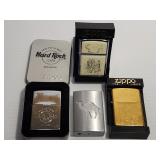 COLLECTOR ZIPPO LIGHTERS!! 4X BID.