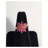 10KT GOLD & RUBY RING!!