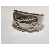 ELABORATE EMBOSSED STERLING BRACELET!!