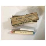 Antique thermometer in original box &