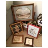 Box of decorative pictues