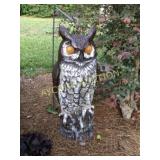 Outdoor plastic owl