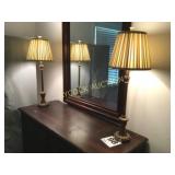 Hungerford mirror (matches the antique dresser )