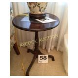Small wooden side table